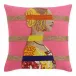 Renaissance Bars Beaded Pillow