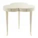 Flow Leather Trefoil Table Bone