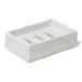 Lacquer White Soap Dish