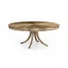 Hamilton Round Golden Amber Dining Table