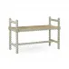 Bellingham Country Grey Single Bench by William Yeoward