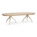 Timeless Solar Spider Leg Dining Table in Bleached Walnut