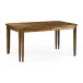 Casual Accents Country Walnut Dining Table 60"