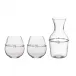 Graham Carafe and Stemless Red Wine Set of 3 Pc