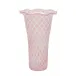 Trellis 9" Flared Vase - Blush