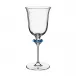 Nell Chambray Ruffle Wine Glass