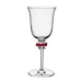 Nell Ruby Ruffle Wine Glass