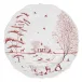 Country Estate Ruby Winter Frolic Charger/Platter