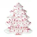 Country Estate Winter Frolic Ruby 15" Tree Platter