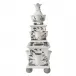 Country Estate Tulipiere Tower Set/3pc - Flint Grey