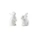 Clever Creatures Bunny Salt and Pepper Set of 2 Pc