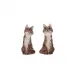 Clever Creatures Fox Salt and Pepper Shakers Set of 2 pc