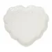 Berry & Thread Whitewash Heart Platter 15"