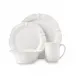 Berry & Thread Flared Whitewash 4 Pc Place Setting