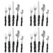 Bamboo 20 pc Place Setting Black