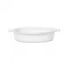 Puro 12" Oval Baker Whitewash