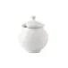 Puro Whitewash Sugar Bowl with Lid