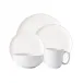 Puro Coupe 5 pc Place Setting Whitewash