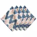 Ikat Blue/Pink Napkin Set of 4