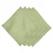Berry Scallop Light Green Napkin Set of 4