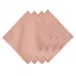 Berry Scallop Pink Napkin Set of 4