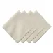 Berry Natural Scallop Napkin Set of 4
