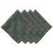 Paisley Evergreen Napkin Set of 4