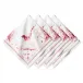 Country Estate Winter Frolic Ruby Napkin Set of 4