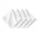 Mademoiselle White Napkin Set of 4