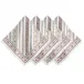 Seville Stripe Natural Napkin Set of 4