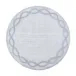 Tuileries Garden Chambray Placemat 15"L, 15"W, 0.06"H