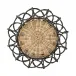 Provence Rattan Placemat - Black