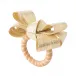 Tuxedo Gold Napkin Ring 3"L, 3"W, 2.5"H