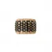 Veronica Beard x Juliska Woven Napkin Ring - Black