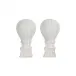 L'Amour Toujours Hot Air Balloon Salt & Pepper Set of 2