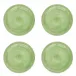 Berry & Thread Melamine Seagrass Dessert/Salad Plate Set of 4