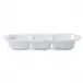 Berry & Thread Melamine 14" Triple Section Server