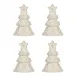 Berry & Thread Tree Place Card Holder Set of Four Whitewash