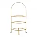 Provence Rattan Triple Tiered Server - Whitewash