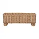 Provence Rattan Rectangular Planter Whitewash