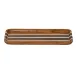 Stonewood Stripe Rectangle Tray 13.5"L, 6"W, 0.75"H