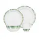 Sitio Stripe 4 pc Place Setting Basil