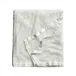 Beaded White Tablecloth 60" x 130"