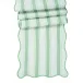 Cabana Stripe 18" x 90" Table Runner - Seagrass