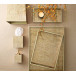 Angkor Brown/Gold Lacquered Raffia Bath Accessories