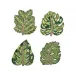 Laurel Green Coasters Set of Four