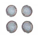 Strata Drink Coasters in Beige, Taupe  & Gray, Set of 4 in Gift Box
