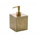 Angkor Brown/Gold Soap Dispenser