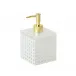 Reed White Soap Dispenser