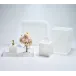 Reed White Bath Accessories